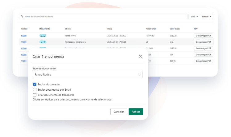 Consulte todos os seus documentos sem sair do Shopify